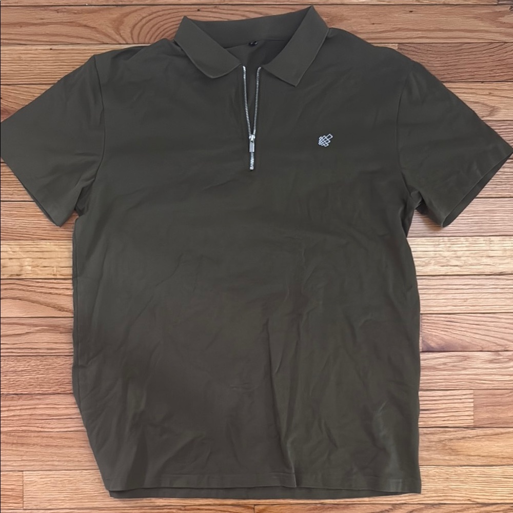 Jed North Dark Olive Polo Shirt